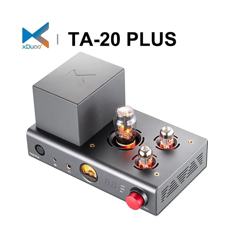 XDUOO TA-20 PLUS Balanced Tube Headphone Amplifier Classic A AMP 2000mW Output Power Dynamic VU Meter TA20