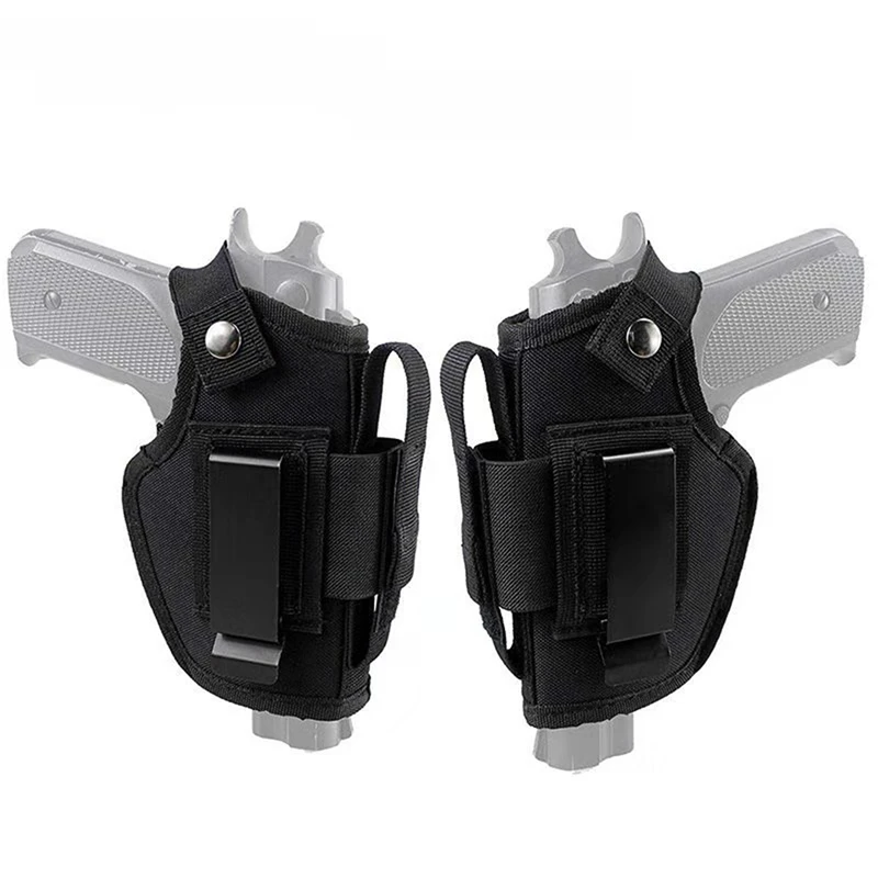 Left Gear Nylon Hunting Bag Universal Pistol Gun Case Small Holster Compact / Subcompact Pistol Holster Hunting Gun Pouch
