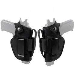 Left Gear Nylon Hunting Bag Universal Pistol Gun Case Small Holster Compact / Subcompact Pistol Holster Hunting Gun Pouch