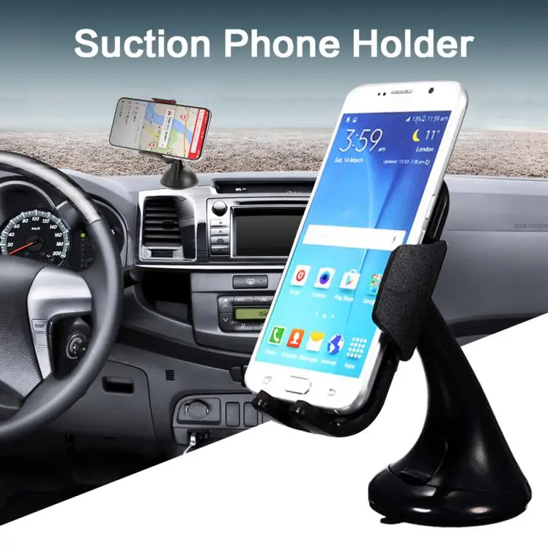 Car Sucker Mount Bracket GPS auto Phone Holder Stand for Kia ProCeed Optima K900 Sportage Sorento Sedona Avante Sonata Santafe view 2