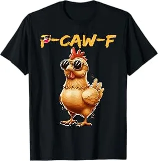 Funny Chicken Sunglasses Tee for Men Women – Cool Caw Humor Graphic Shirt