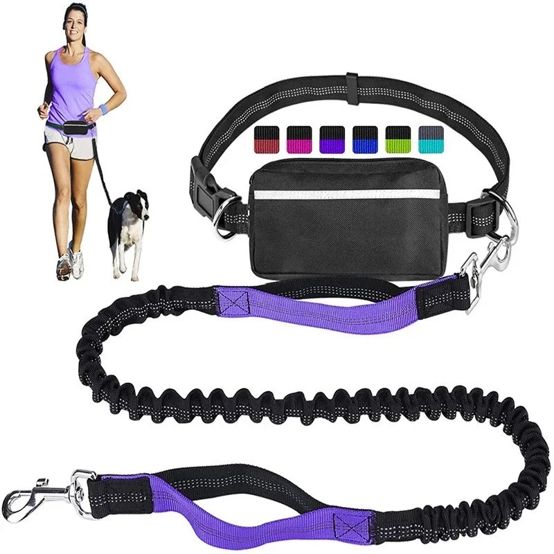 

Hands-Free Running Leash with Waist Bag: The Perfect Companion for Your Active Lifestyle