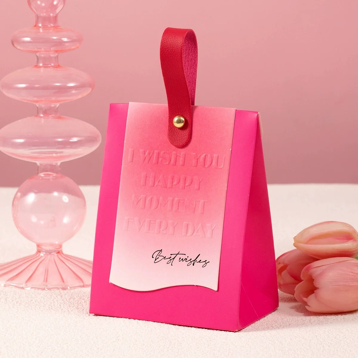 Gift Packaging Box Paper Paper Gift Bag Handbag Box Wedding Candy Box For Party Birthday Event