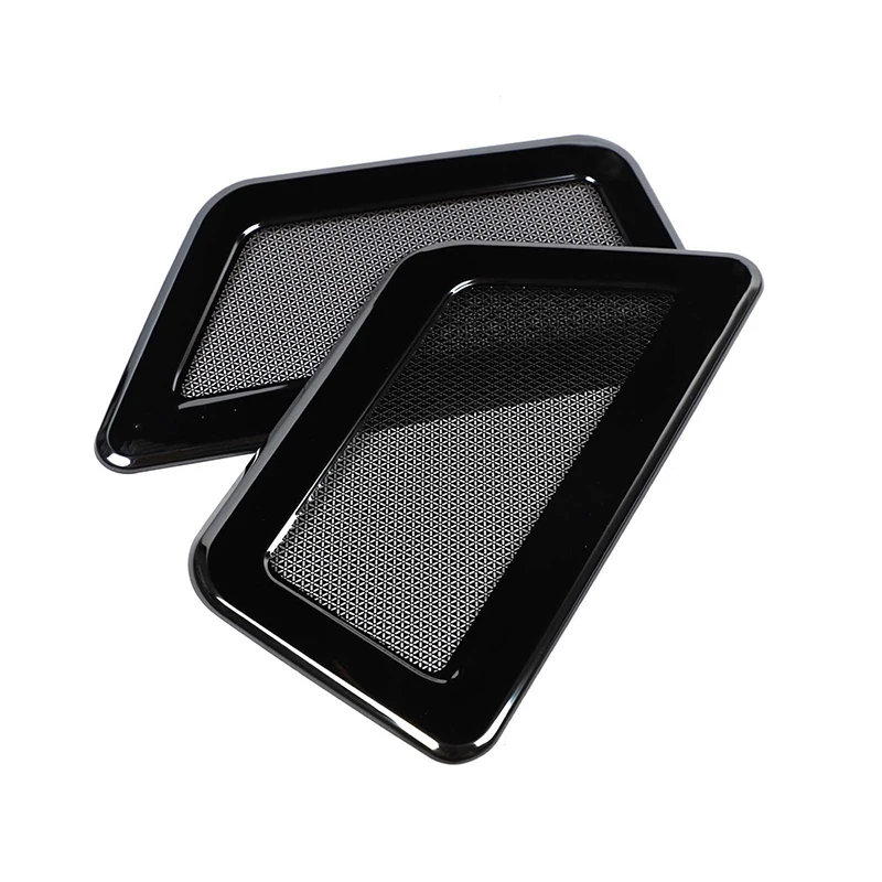 For BMW ix IX 2022-2024 Stainless Steel Rear Seat Air Outlet Mask Under Seat Vent Protection Cover Car Interior Accessories