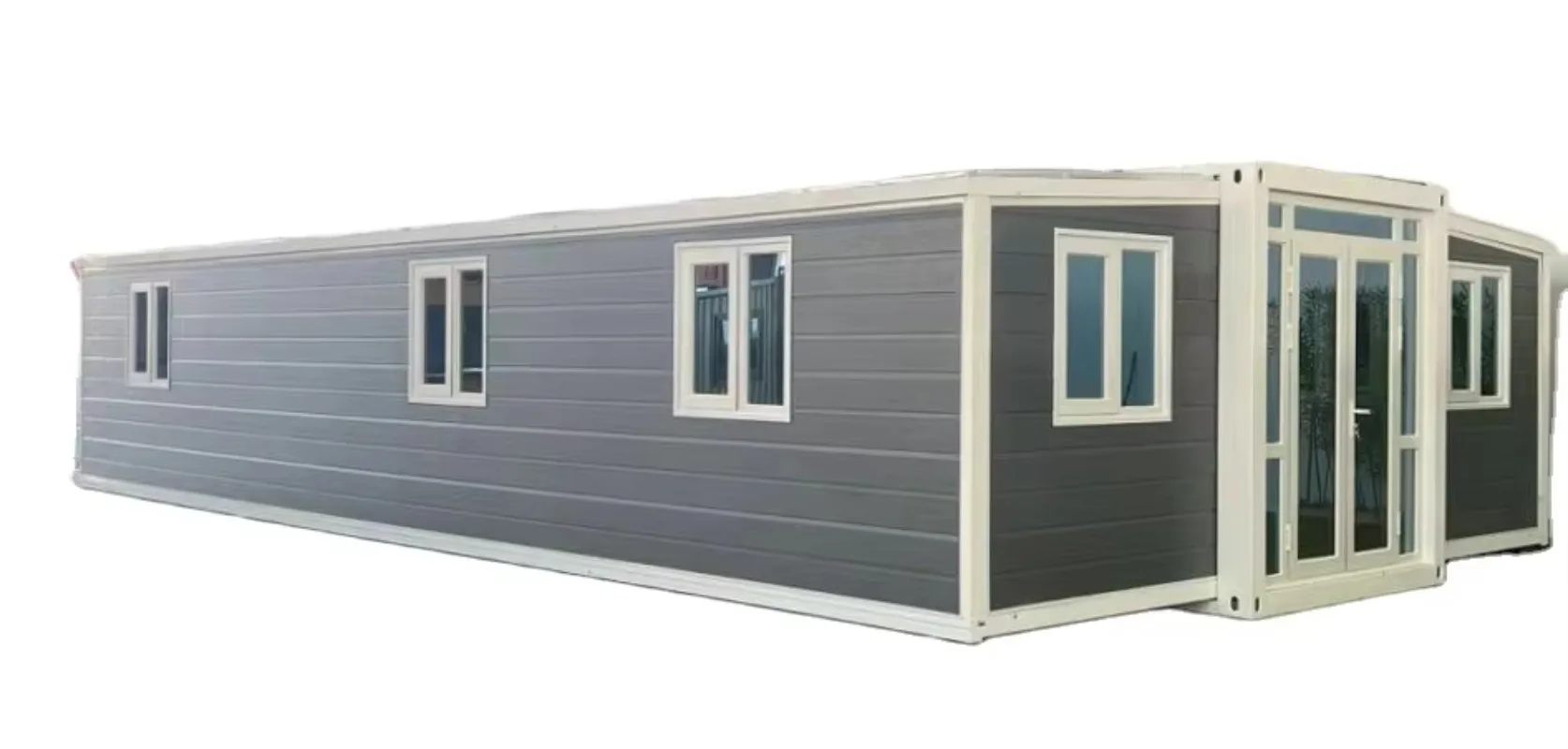 20ft 30ft 40ft Prefab Folding Living Mini Cabin Prefabricated Expandable Container House With 2 Bedroom Home