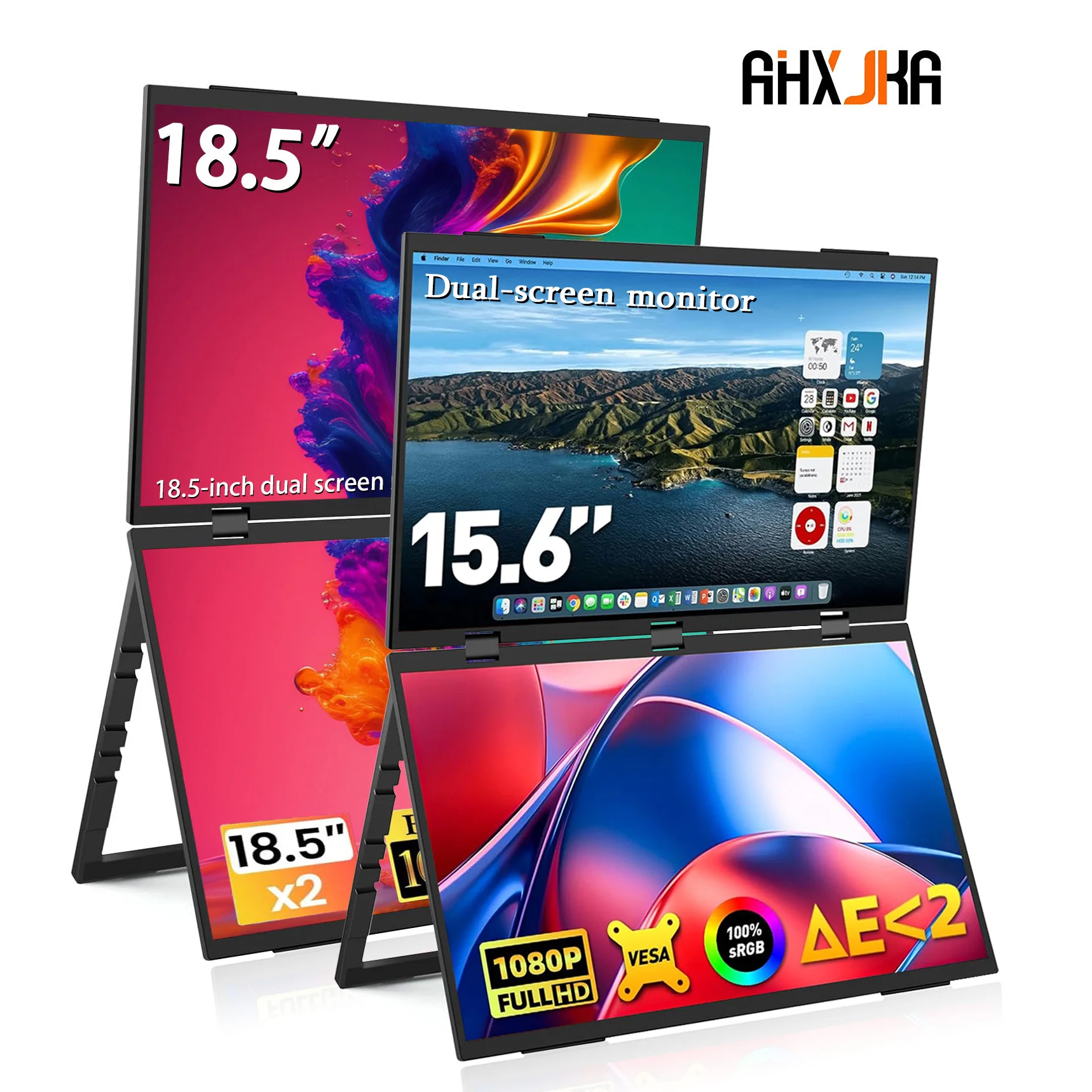 Ahxjka Dual Portabl…