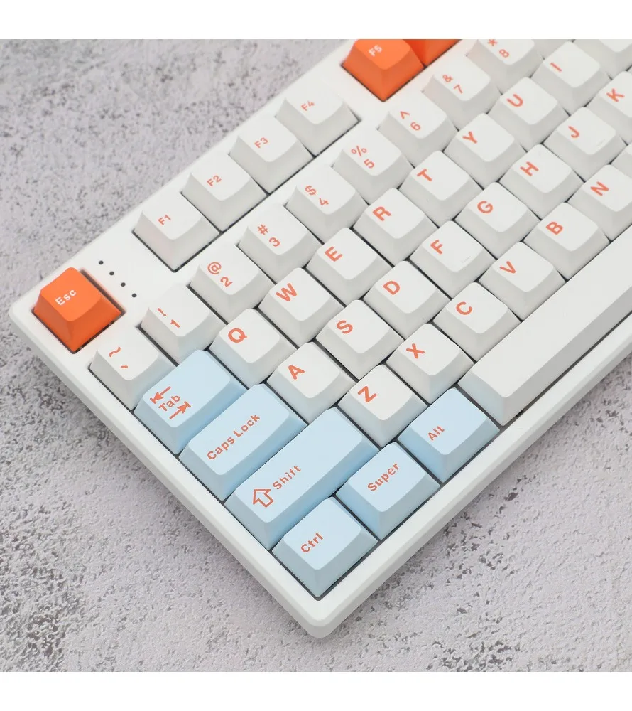 

Cherry original factory height icon new mold full set of PBT two-color molding keycaps 171 keys