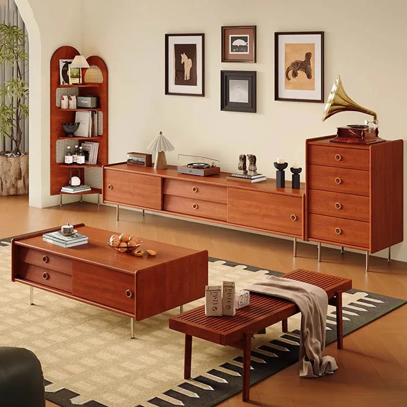 

French Minimalist Tv Stand Elegant Beauty Metal Legs Modern Tv Stand Simple Design Mueble De Tv Furniture Home Living Room