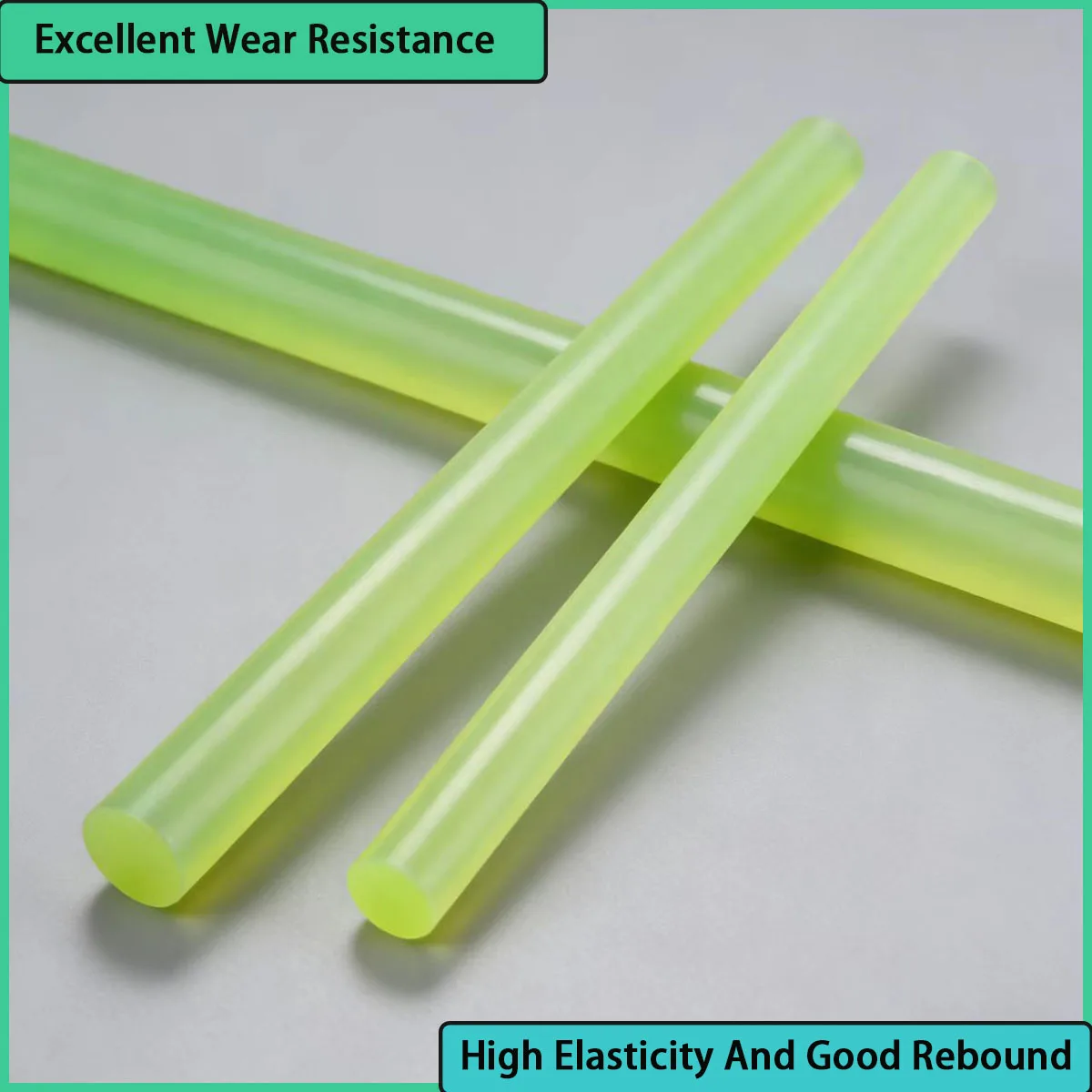 Diameter4mm-60mm polyurethane PU solid round rod suitable for mechanical manufacturing, printing