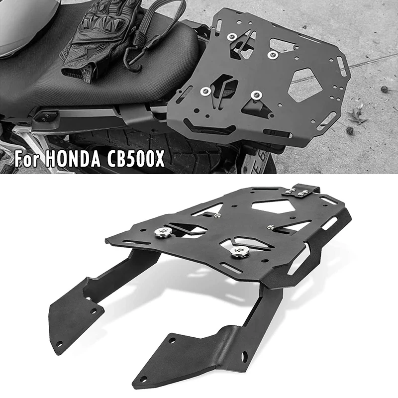 

For HONDA CB400X CB500X CB500F CBR500R Motorcycle Rear Luggage Rack Cargo Holder Top Box Carrier Shelf Bracket Accessories