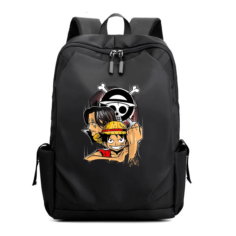 Mochila de negocios de una pieza para hombre, bolsa de hombro con figuras de Anime, bolsas multifuncionales para ordenador, viaje al aire libre, mochila para estudiantes, regalo