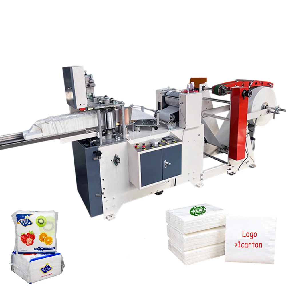 Customized Small Factory Price Automatic Toilet Paper Making Machine Napkin Tissue Making Machine For Small Business