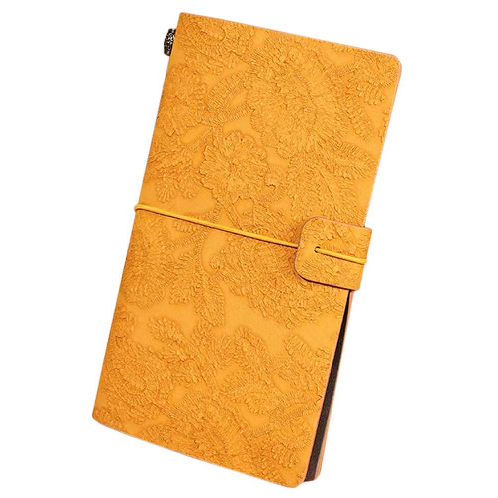 

Vintage Diary Book Relief Manual Notebook Writing Journal Students Notepad