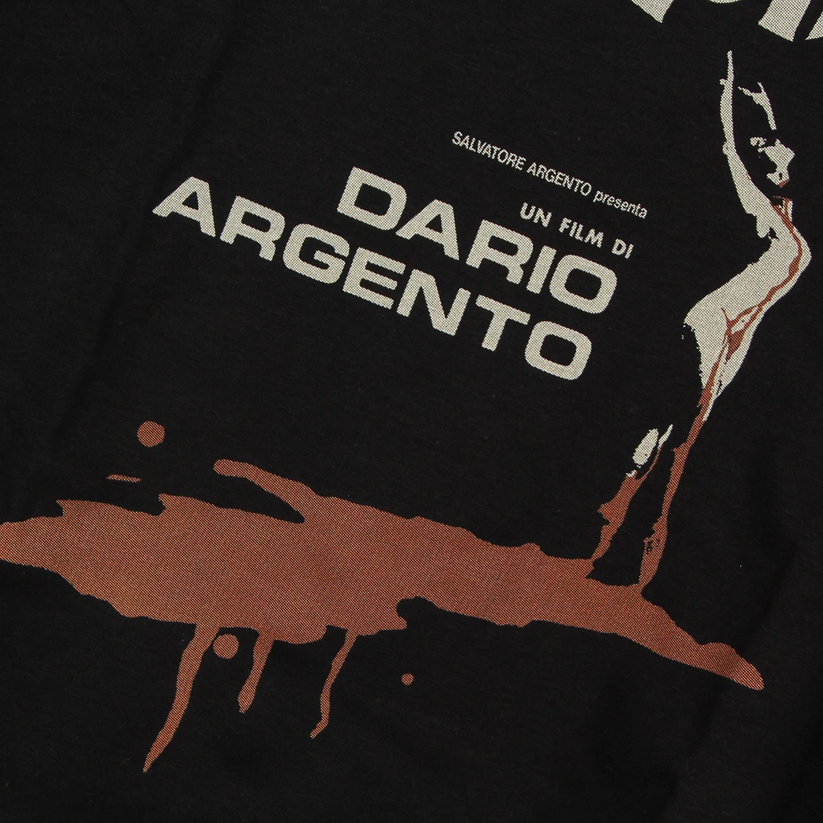 Suspiria Dario Argento T-Shirt Dawn of the Dead Horror Movie Cult Black Cotton Washed Long Sleeves Tee Shirt