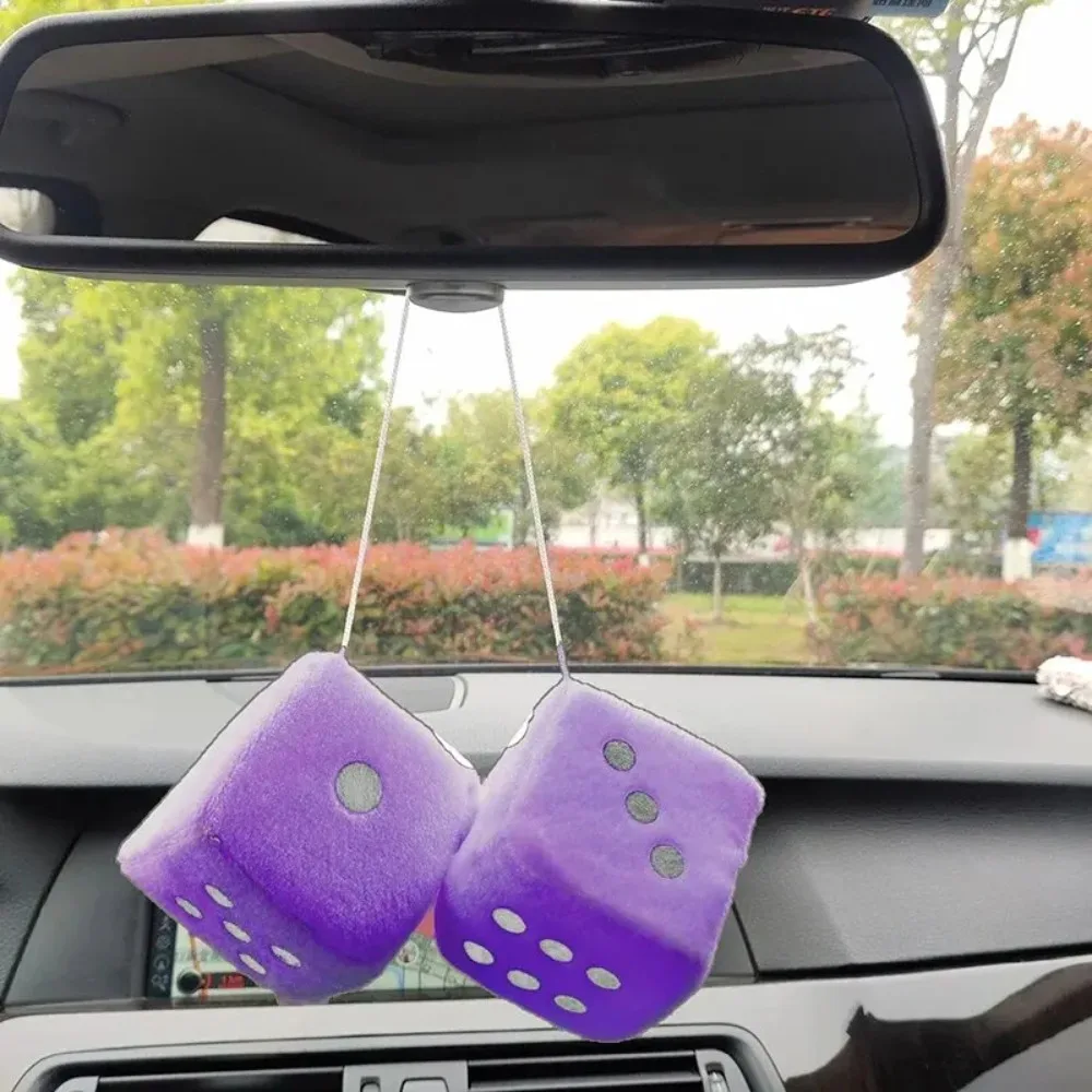 Colorful Numbered Plush Dice - Soft Sponge Cubes for Kids' Car Toy Play, Educational Puzzle & Simulation Game image 5