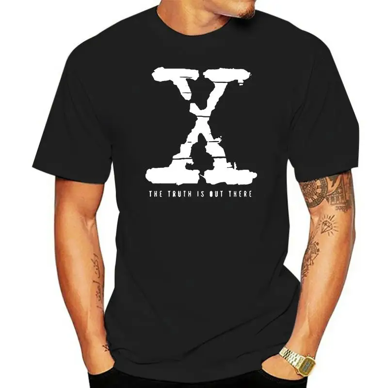 X FILES T SHIRT S-XXXL THE TRUTH IS OUT THERE TV SHOW AGENTS MULDER Gift Print T-shirtHip Hop Tee ShirtNEW ARRIVAL tees