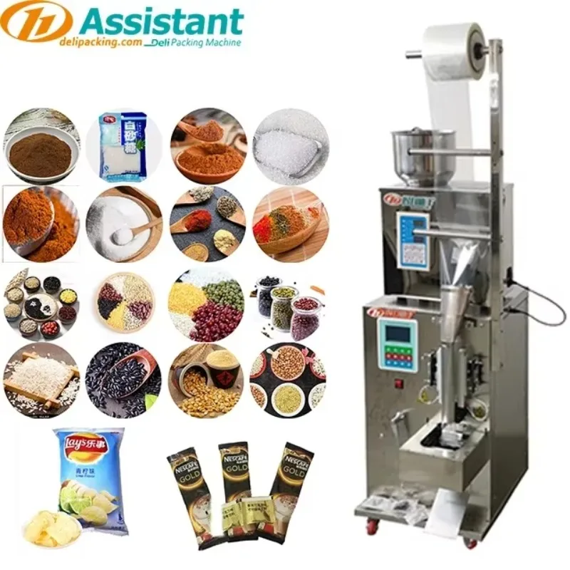 2025Pneumatic Tea Bag Packing machine/Vertical with Slitting Function for Chemical Powder Filling machine