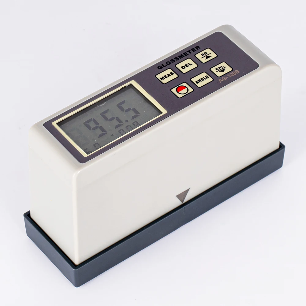 

AG-126B Gloss Meter 20°/60° High Precision Gloss Meter Paint Coating Plastic Stone Surface Brightness Measuring Instrument