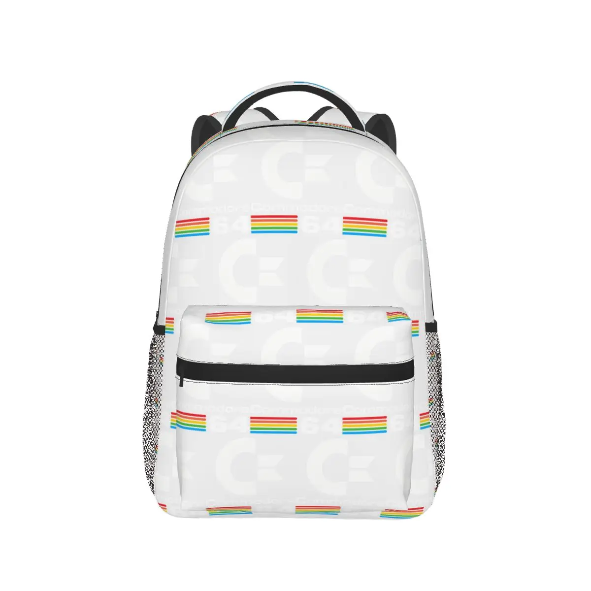 

Commodore Logo Backpack Hot Sale Daypack Large Capacity Boys Girls BookBag School Bag Shoulder Bags for Men Women