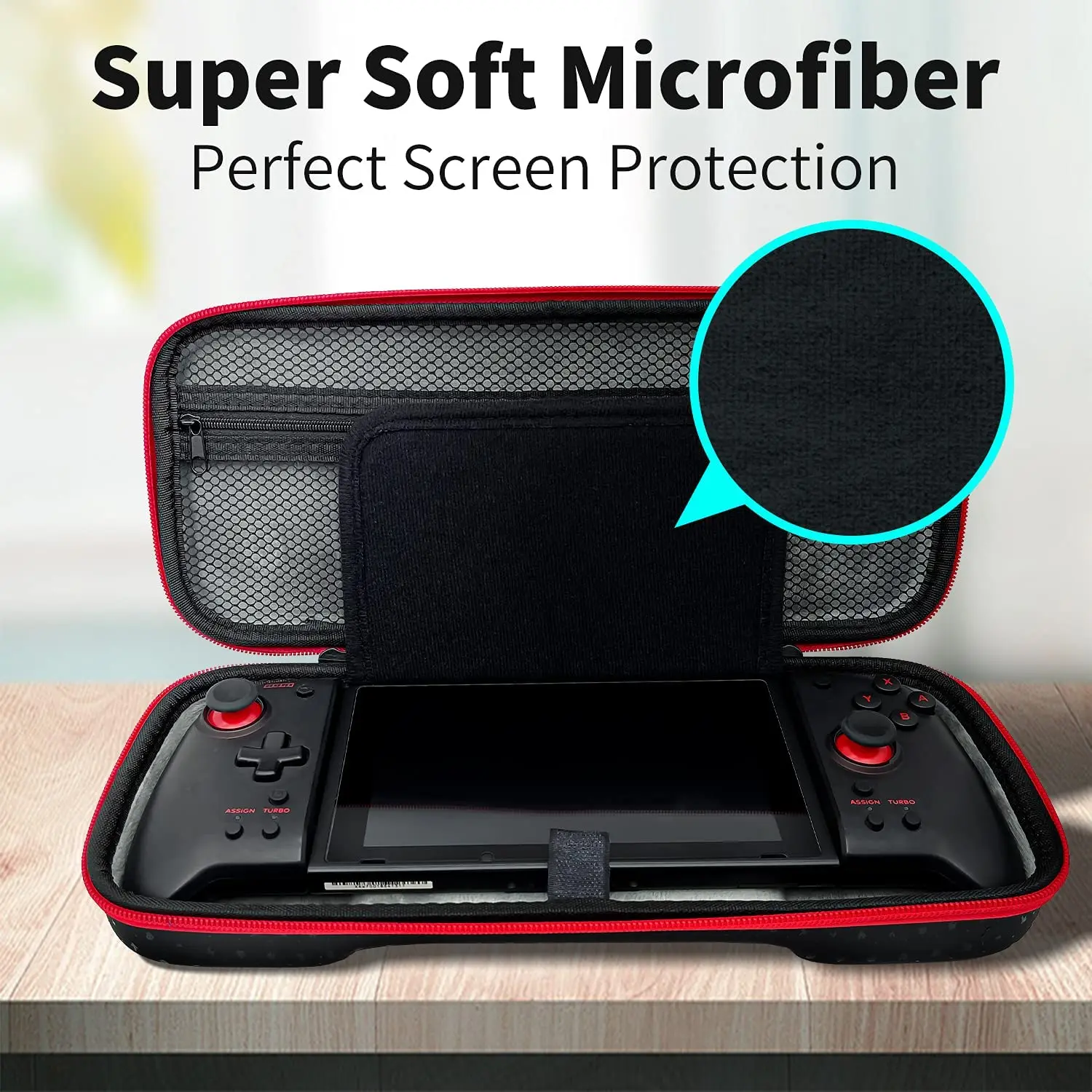 Protective Case for Nintendo Switch OLED Carrying Case Storage Bag for Mobapad M6 Gemini Game Controller Portable Travel Bag