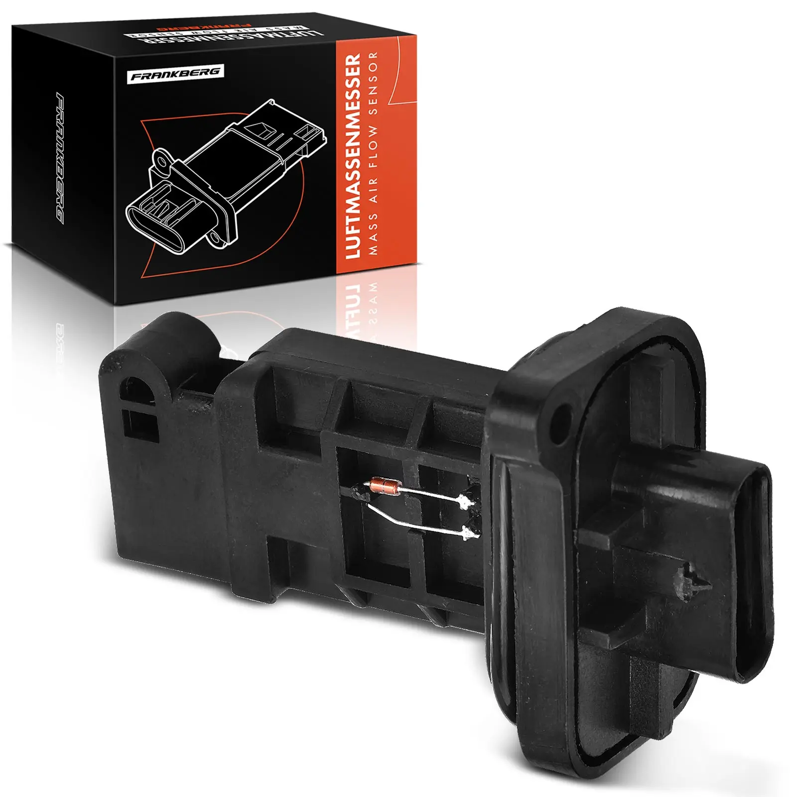 Frankberg 1x luchtmassameter voor BMW F30-F34 F20 F21 F22 F10 F11 F25 F15 MINI R56 Diesel 13628506408