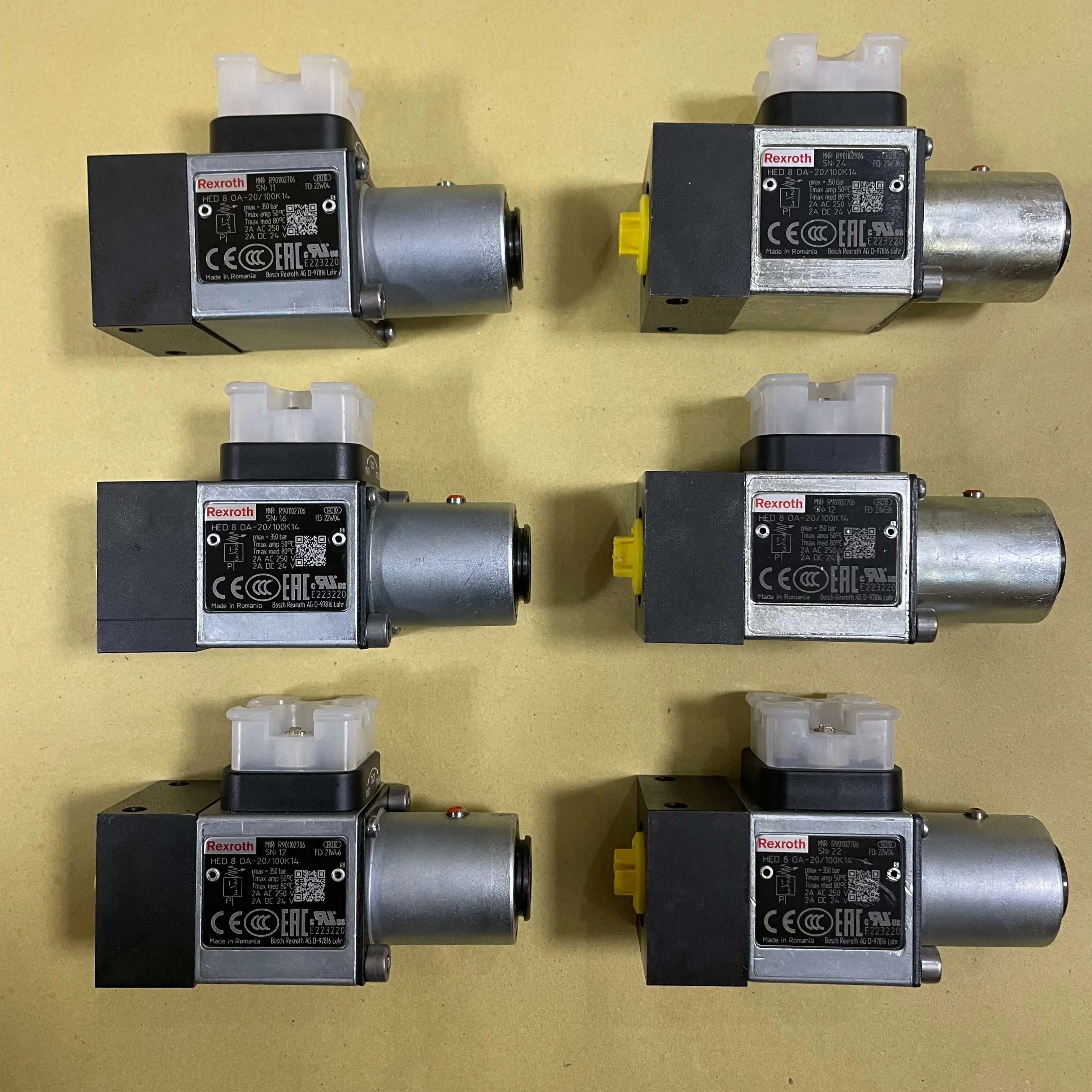 إعادة xroth مفتاح الضغط التتابع HED 8 OA-2X/100K14