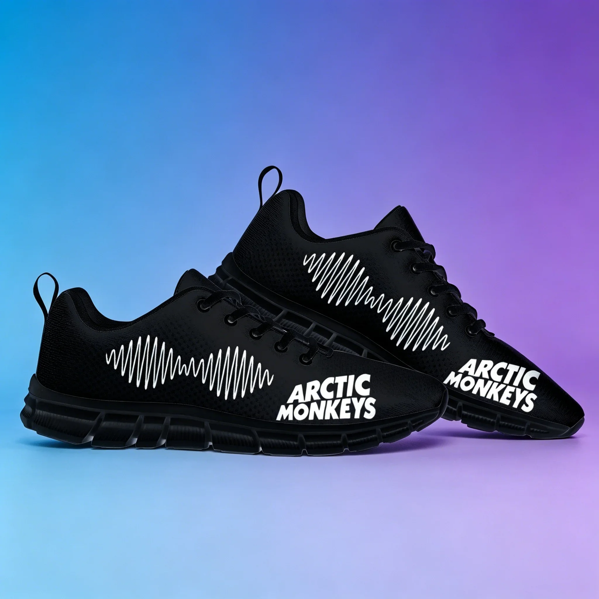 

Arctic Monkeys Garage Punk Rock Design Unisex Casual Shoes Comfortable Flat Sneakers Trendy Hip Hop Style Wear Resistant Daily T