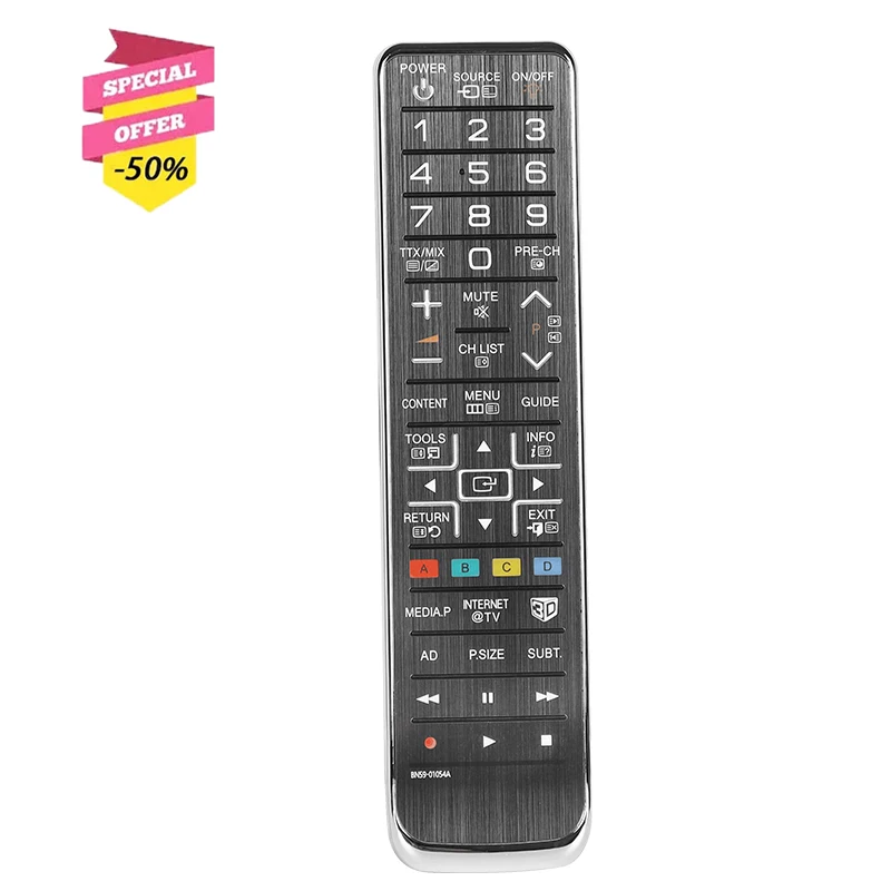 BN59-01054A Remote Control For Samsung TV UE40C7000 UE40C7700 UE46C7700 UE55C7000 UE55C7700 PS50C6970 PS50C7000 PS50C7700