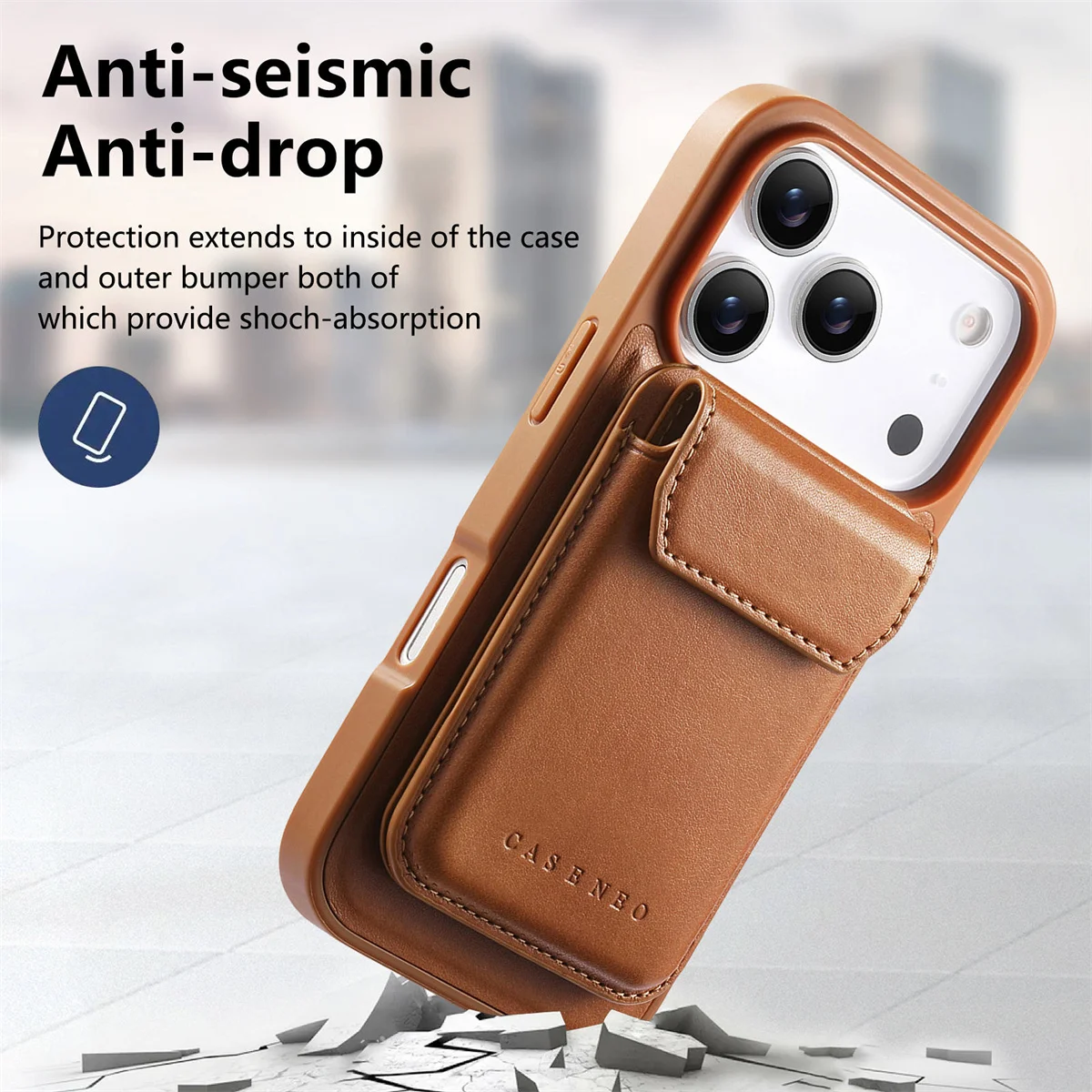 Afneembare magnetische 2-in-1  - Phone Cases With Card Holder recensie en prijs