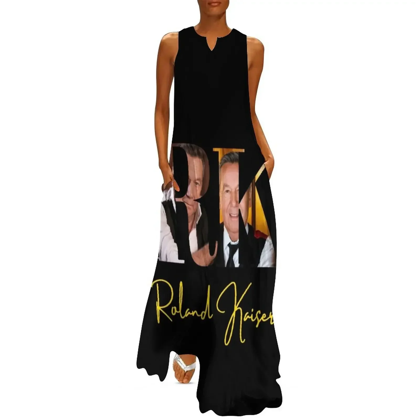 

Roland Kaiser-roland kaiser festival- roland kaiser merch Long Dress Long dresses Women's skirt Elegant gown beach dress Dress