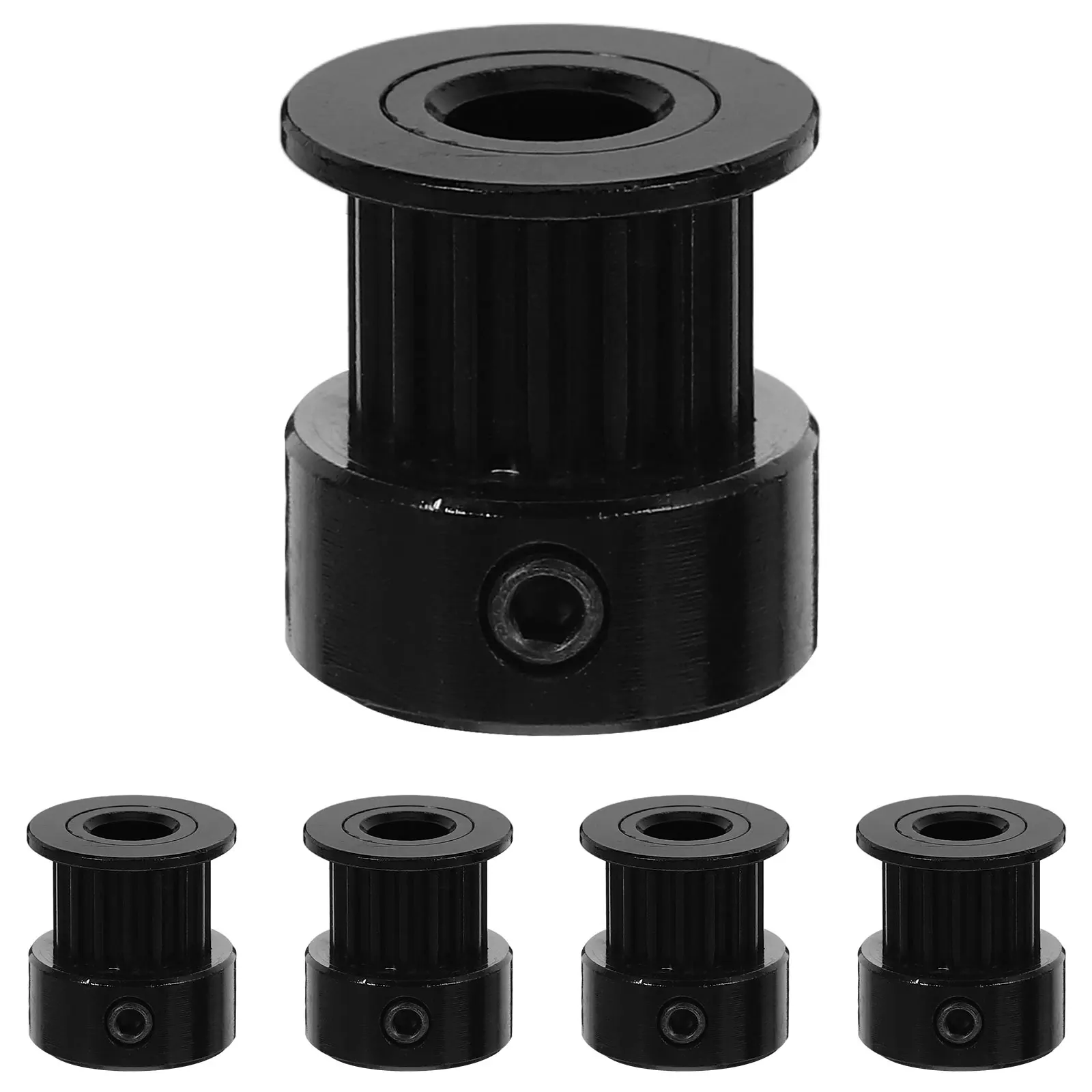

5 Pcs GT2 Belt Pulley Kit with Bearing 3D Printer Wheels Timing Mechanical Pulleys