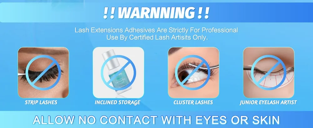 Gollee All Weather 0.5S Quick Drying Eyelash Extension Glue Professional Eyelash Adhesive Super Bonder Eye lash Booster