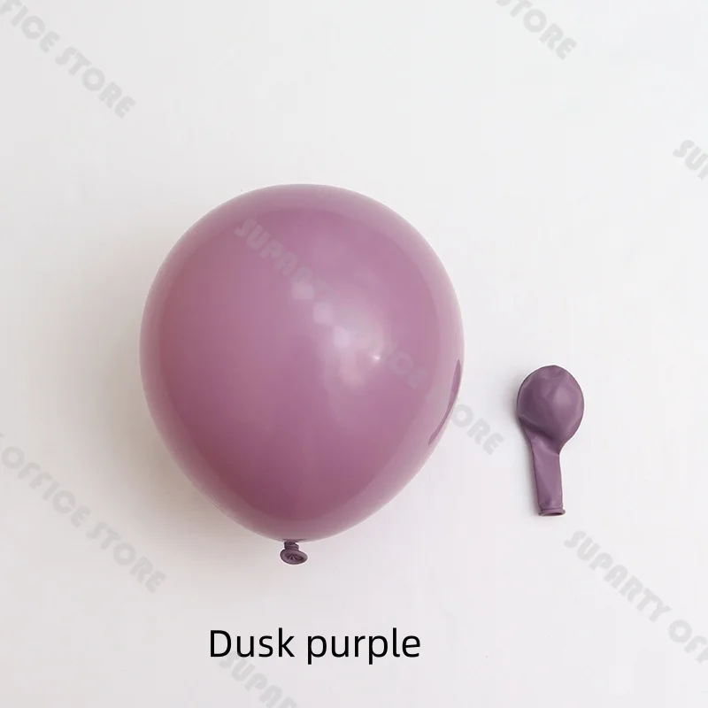 5/10/12inch Custom Retro theme Balloons Dusk Purple Natural Sand Balloon Garland Arch Baby Shower Wedding Birthday Party Deco