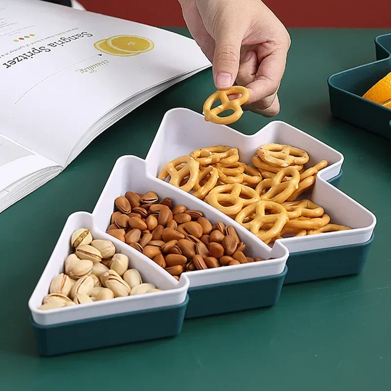 زينة عيد الميلاد 2025 شجرة أطباق فاكهه عيد ميلاد سعيد زينة للمنزل نويل هدايا عيد الميلاد سنة جديدة سعيدة 2026