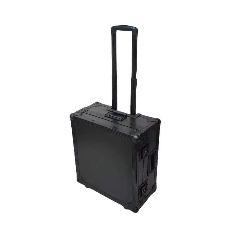 izable  Trolly  Aluminum Flight Case Durable Rolling Hard Protective Carrying DJ Case