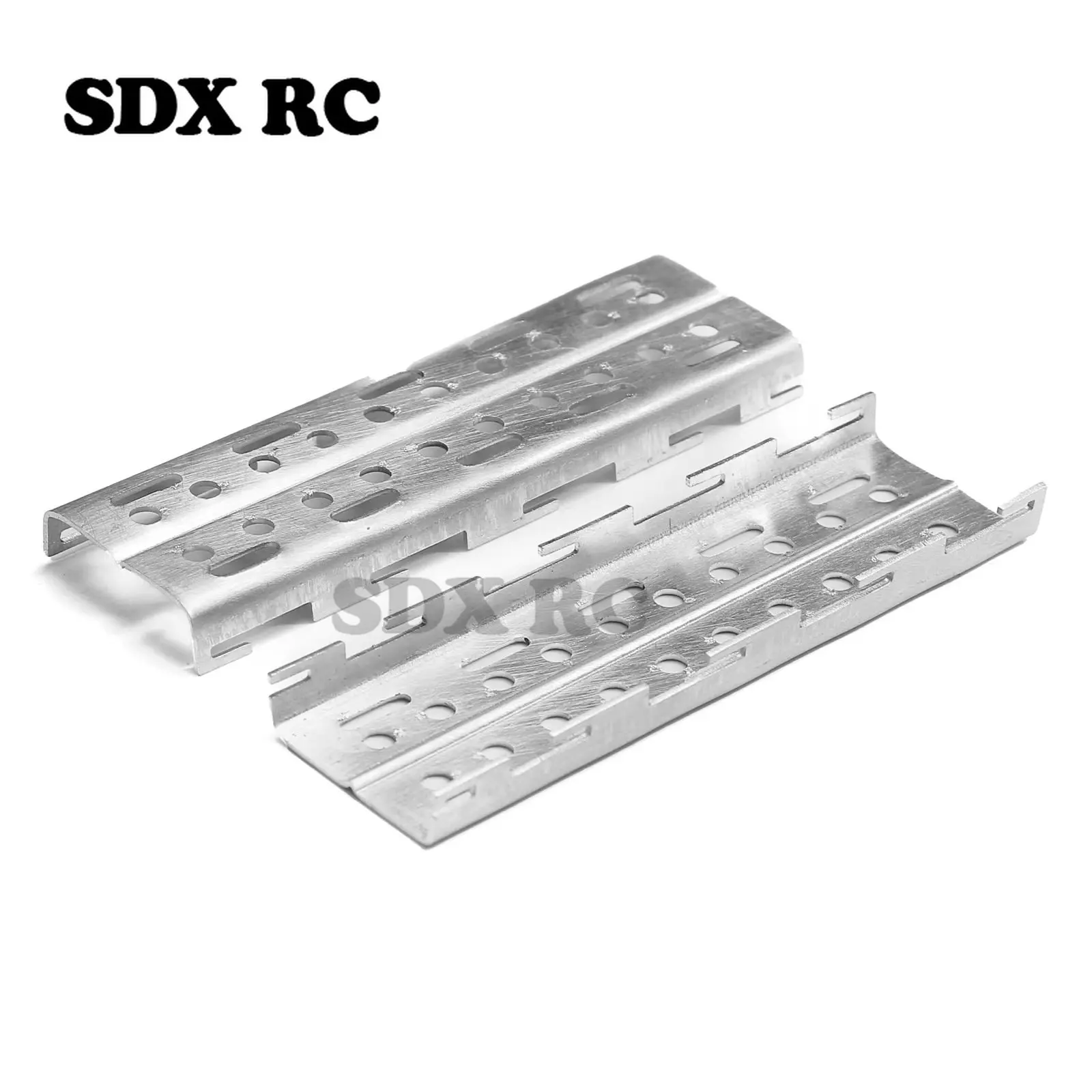 2Pcs 65x20mm Metal Sand Ladder Recovery Ramps Board Escape Board per Traxxas TRX4M Axial SCX24 1/18 1/24 RC Crawler Car Parts