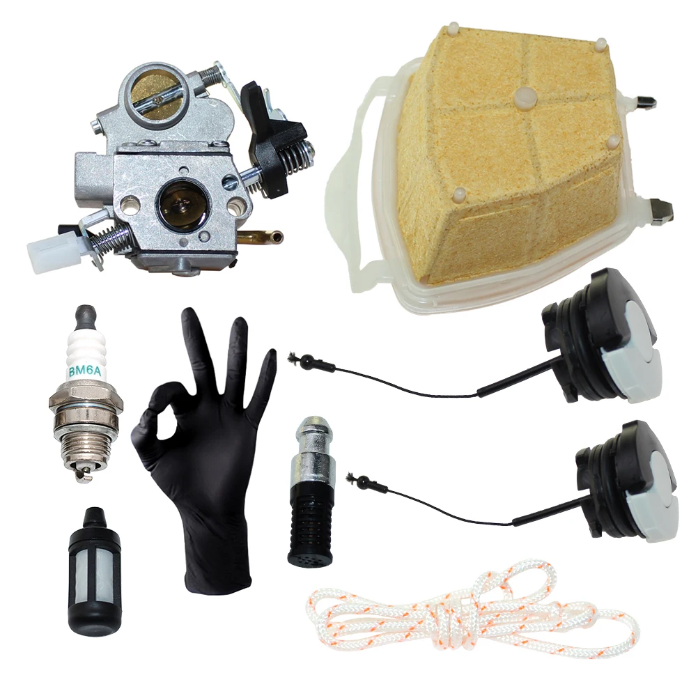 WTE-18 Carburetor & Air Filter Kit For Stihl MS311,MS311Z,MS362,MS362C,MS362Z,MS391,MS391Z,1140 120 0600,WTE-8,1140 120 0606,
