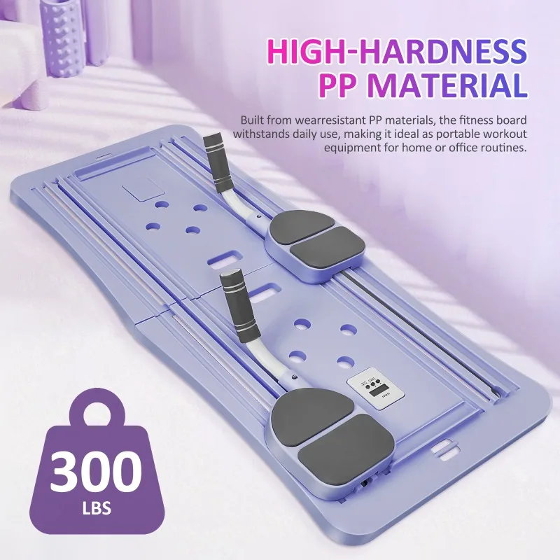 Foldable Fitness Abdominal Board Rebound Plank Support Home Pilates Reformer Training Equipment