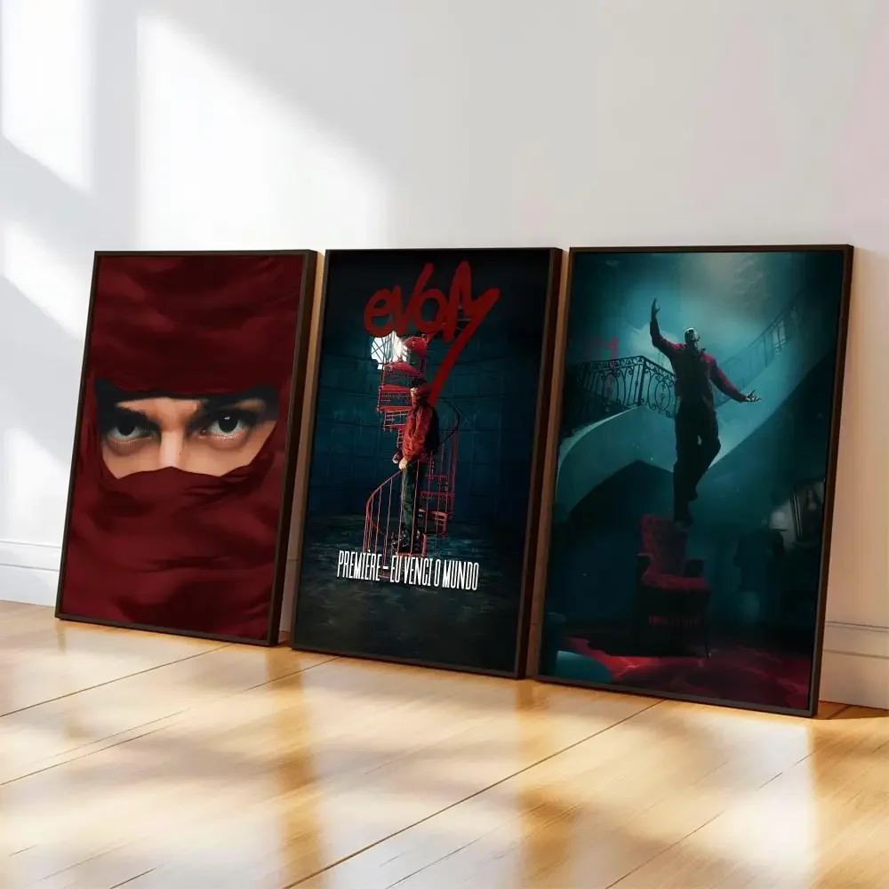 V-Veigh Eu Venci O Mundo Poster, Musikalbum-Cover für Zimmer, Leinwandgemälde, Kunstdruck, Heimwanddekoration, Bild, Geschenk