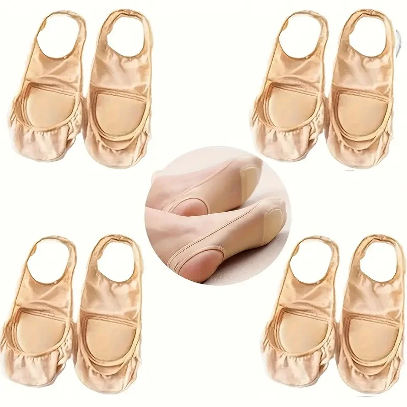 8 Stück Zehenschutzsocken: rutschfester Griff und Komfort für High Heels, atmungsaktive Maisprävention