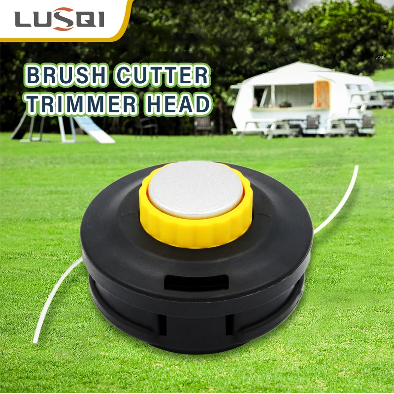 

LUSQI Universal Weeding Head Gasoline Brushcutter Part Nylon Grass Trimmer Head Lawn Mower For Home Garden Weeding