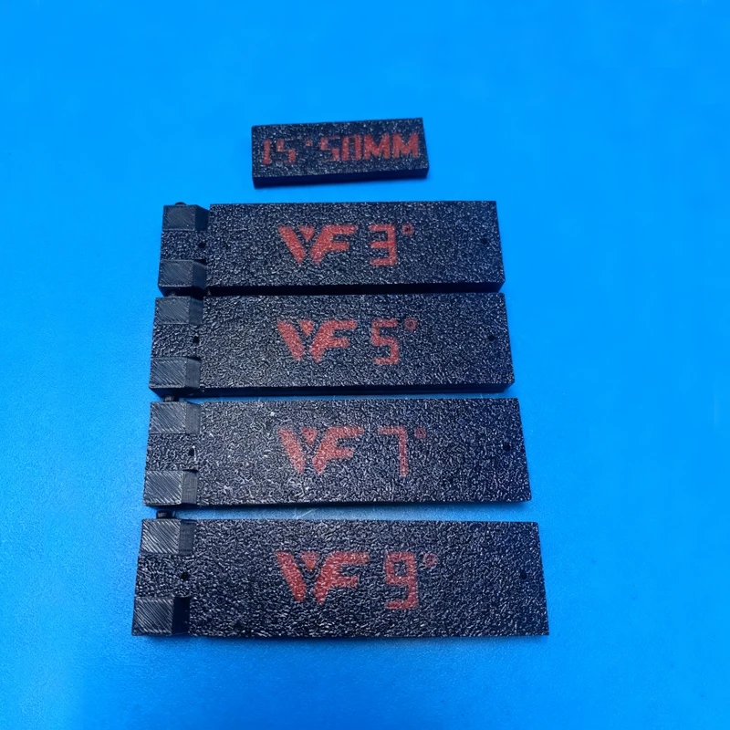 

1 комплект тормозных угловых резаков 3 ° /5 ° /7 ° /9 ° Доступен вспомогательный инструмент, совместимый с тормозными губками толщиной 3 мм для модели автомобиля Tamiya 4WD