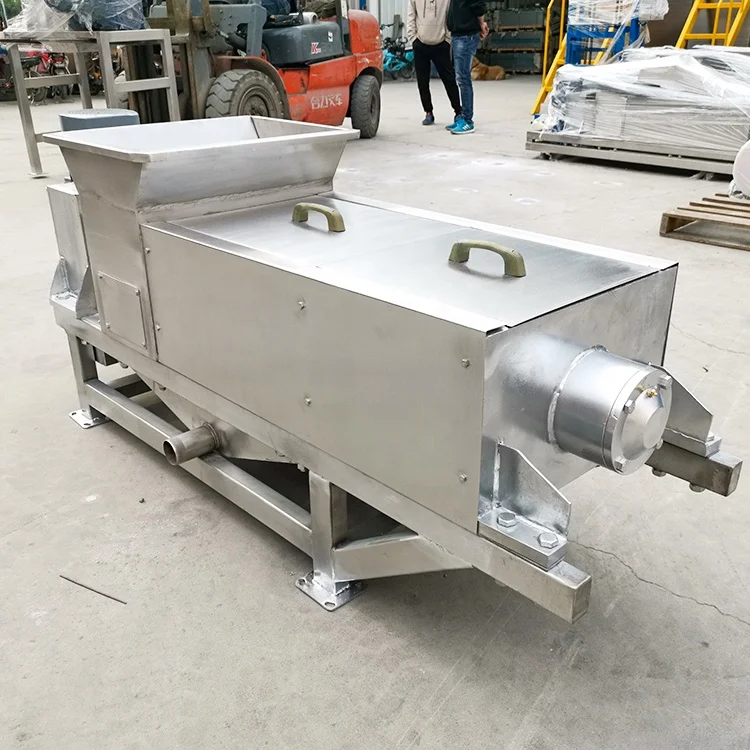 Good Quality Kitchen Waste Dewatering Machine Screw Waste Food Dewatering Machine