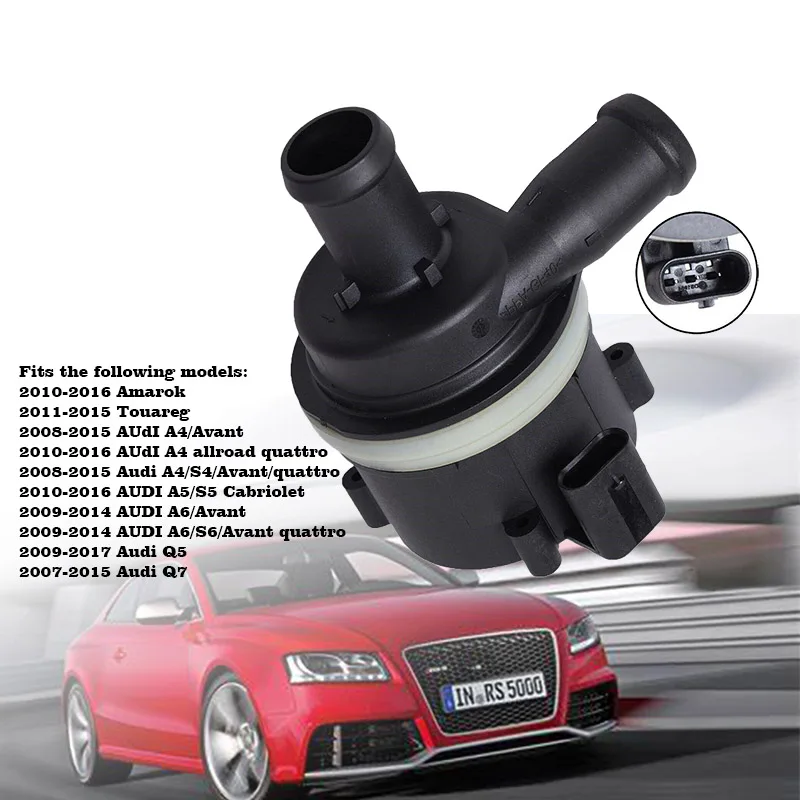 Cooling Additional Water Pump For Audi A4 A5 A6 Q5 Q7 VW Touareg 059121012B