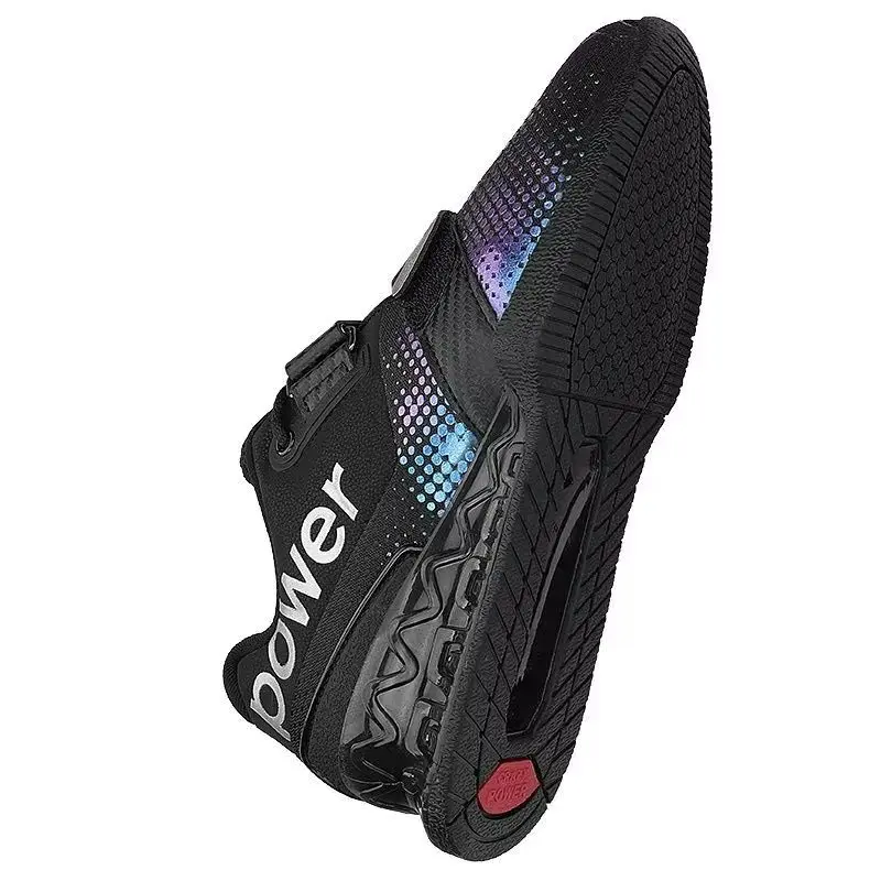 Luxury Brand Weight Lifting Shoes for Men Black Red Weight Training Shoes Man Designer Indoor Gym Shoe Mens Rubber Sports Shoe