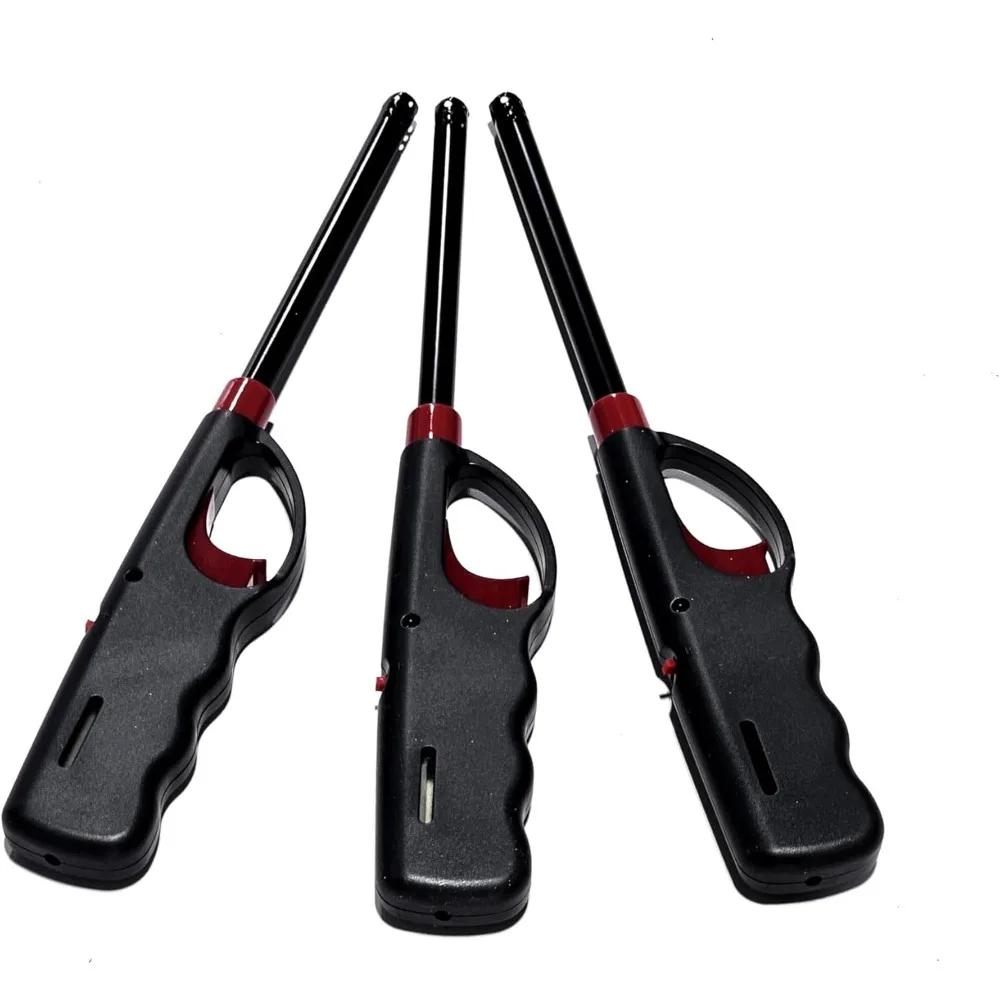 

Три многоразовых футляра для зажигалки для бутанового газа для барбекю.