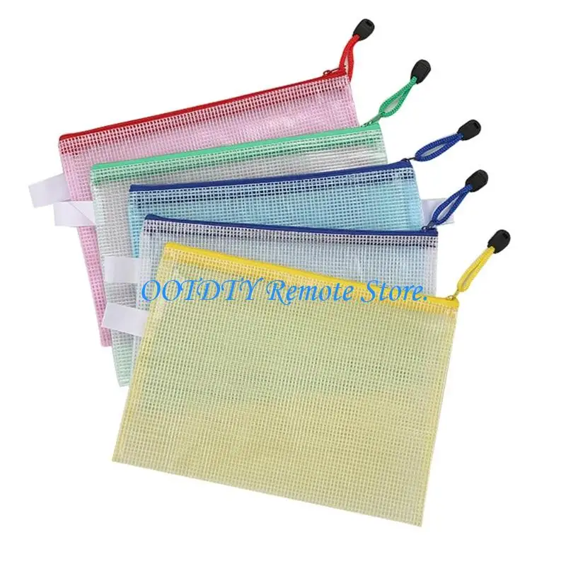 DXAB 10 PCS B4 Clear File Filed Folder Bag Bag zip bag docum