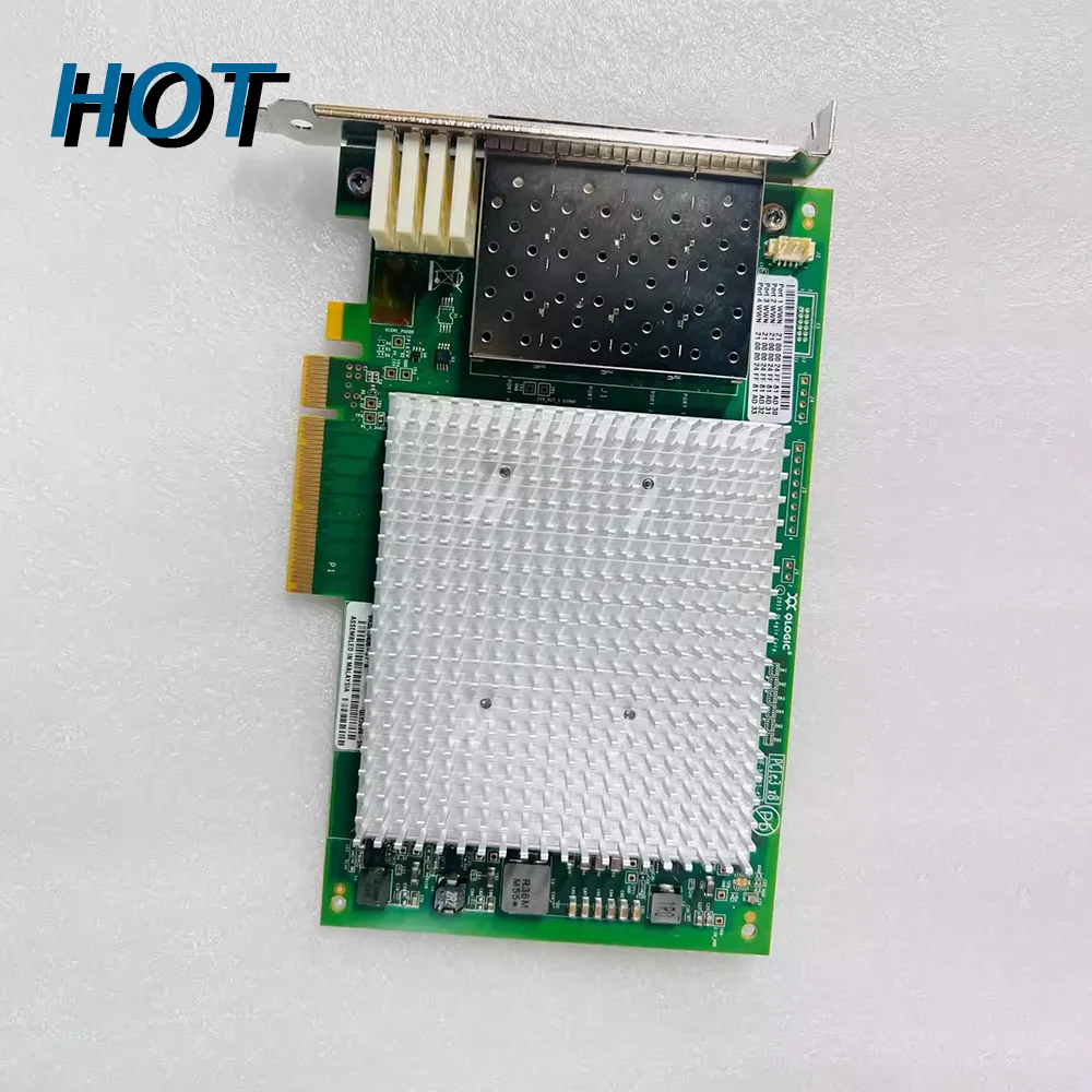 

NIC для QLGC 16 Гб SFP + PCIe x16 четыре-channel хост-адаптер шины QLE2694-SR