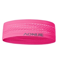 Aonijie Running Sweat Headband Workout Sports Yoga Fitness Stretch Sweatband Hair Band Elasticity E4423