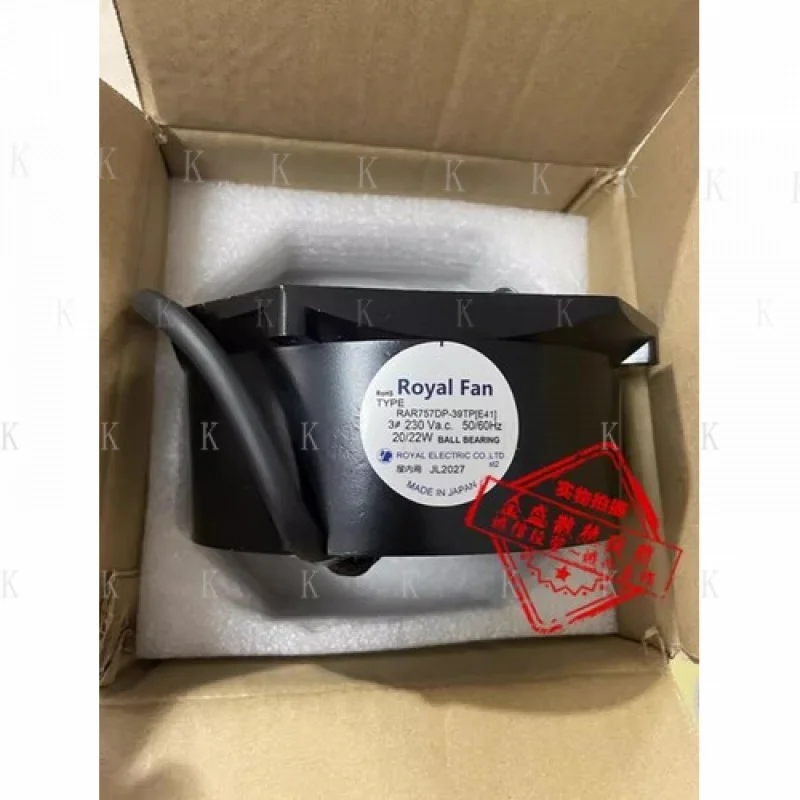 C  FOR   RoyalFan RAR757DP-39TP(E41) AC230V 20/22W Cooling Fan for Spindle Machines